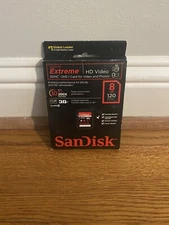 SanDisk Extreme SDHC UHS-I 8 GB SD Card For Photos And Video