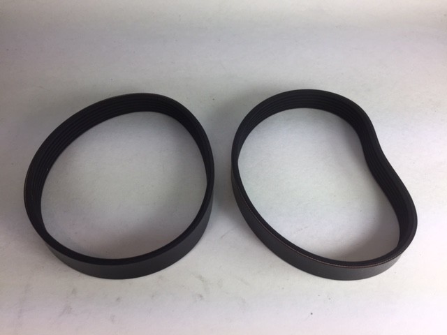 2 Drive Ribbed Belts For Ammco Brake Lathe 4000 4100 40141 U