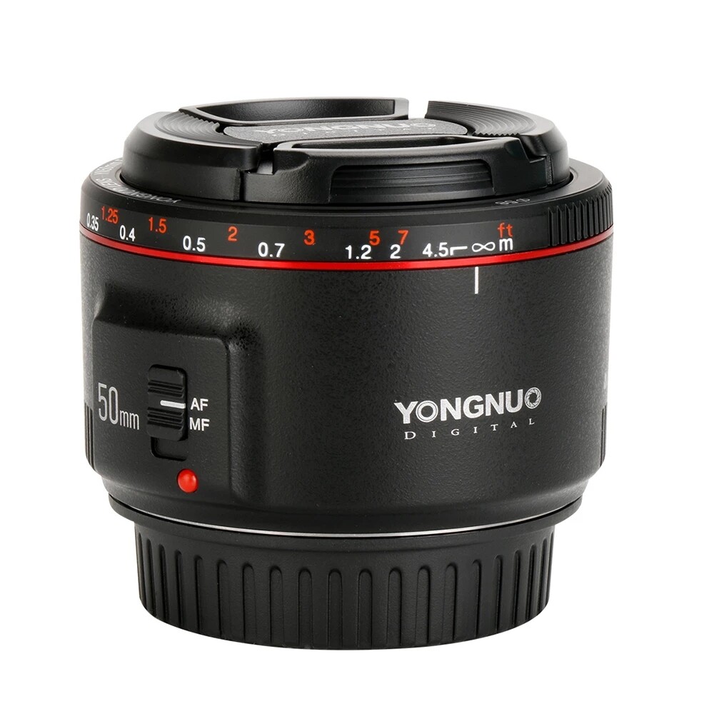 YONGNUO YN50mm F1.8 II Large Aperture Auto Focus Lens For Canon