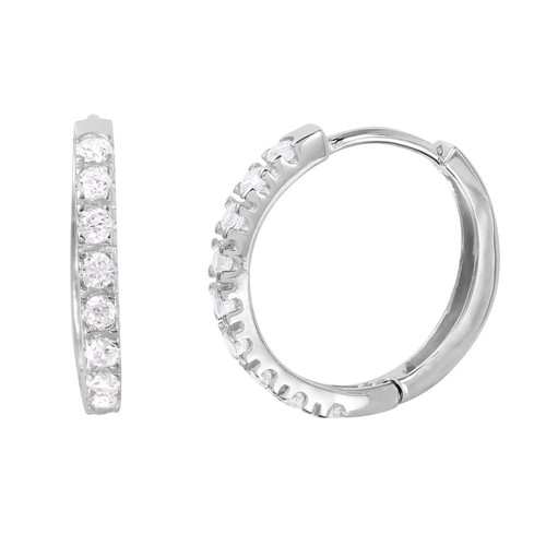 Orecchini a goccia con zirconi cubici in argento sterling, argento o oro, orecchini lunghi con zirconi cubici taglio a pera da 4 x 6 mm, orecchini con zirconi cubici scintillanti, - Italia