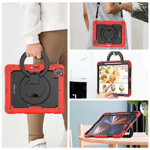Funda protectora para iPad Pro 12.9/11 Pro/Air 5/4/10.2/10.5/Air3/9.7/Mini6 con soporte - Imagen 6 de 40