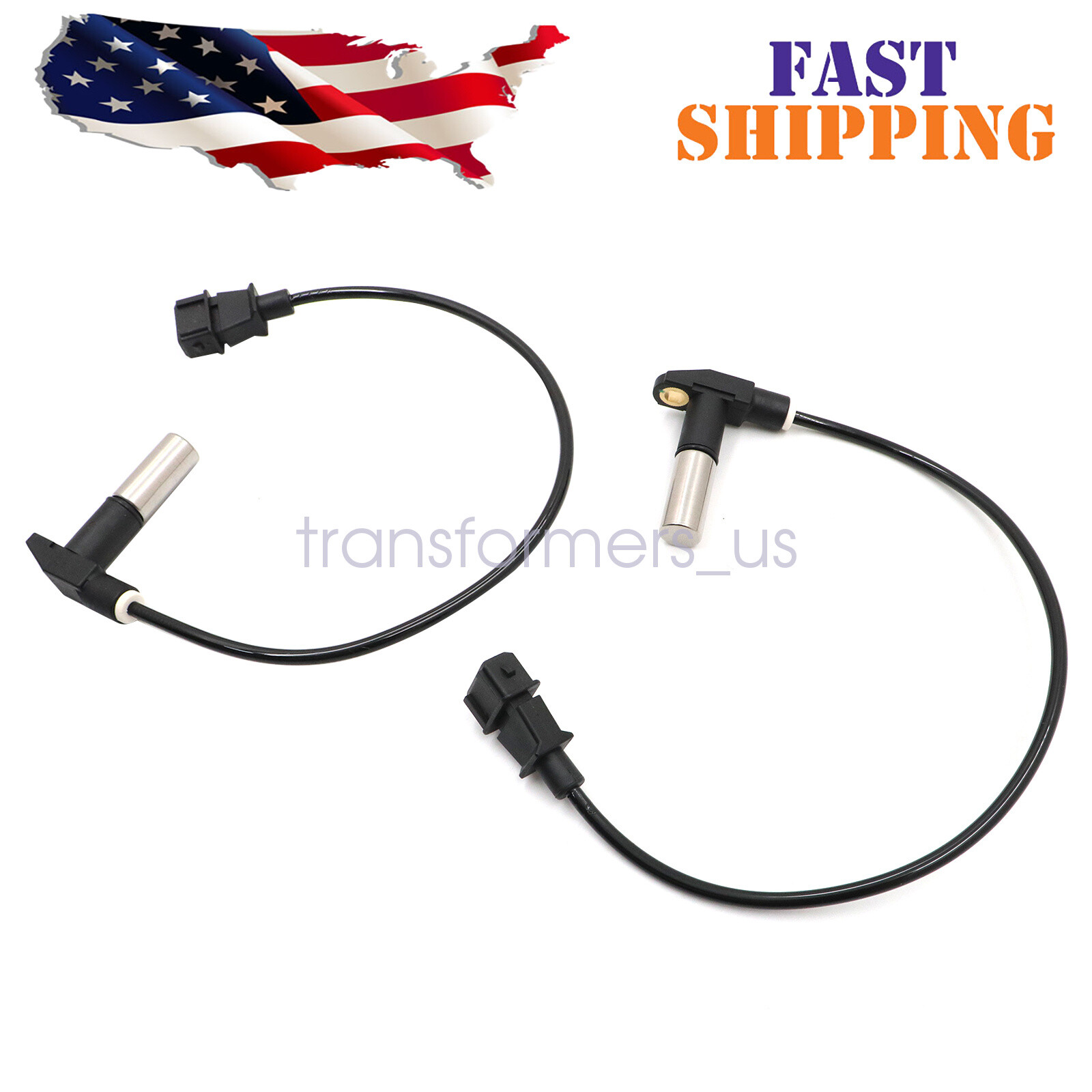 Porsche 944 968 Engine Crankshaft Position Sensor 2Pcs New 94460611500