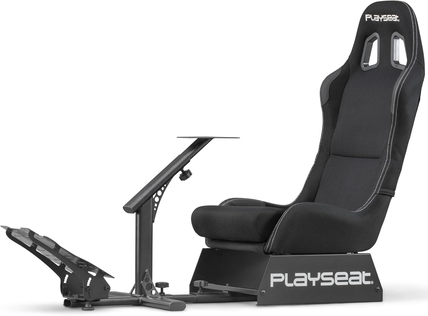 Foldable Sim Racing Cockpit - Breathable ActiFit Seat for Comfort & Performance