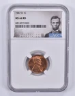 1947-D Lincoln Wheat Cent 1c MS66 RD NGC Special Label