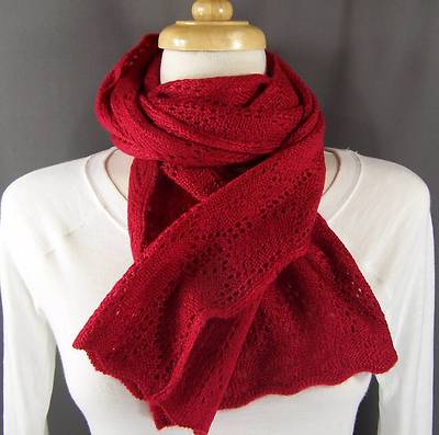 【todayful】Rib Knit Muffler /red TODAYFUL（トゥデイフル）の「Rib Knit Muffler（マフラー