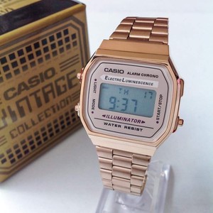 casio a168 stainless steel back