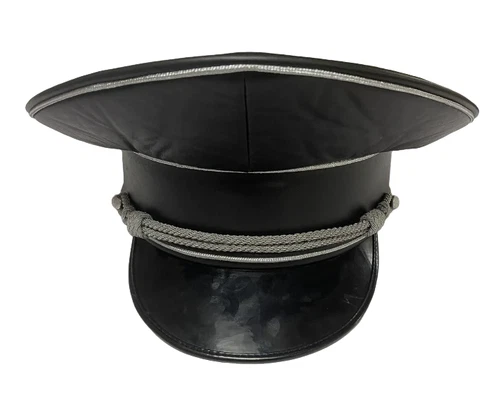 WW2 German Elite SS Army Military Office Wool Dress Peak Visor Hat Cap Sz:61