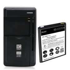 High Capacity 2700mAh Battery Charger f ZTE Warp Sync ZTE N9515 Boost Mobile USA