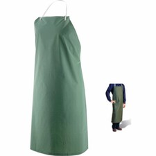 GREMBIULE IMPERMEABILE CON PETTORINA PROTETTIVO IN PVC VERDE CM 75X110 (24263)