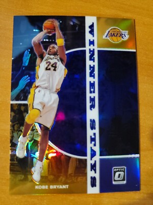 Kobe Bryant 2019-20 Donruss Optic Rainmakers Holo #19 Lakers HOF