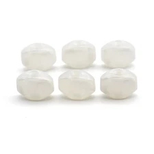 6Pcs Guitar Tuning pegs Tuners Machine Head White Pearl Small Square Buttons