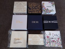Dior Gift Box With Tissue Paper, Ribbon And Dior Sticker 10 Different Variations