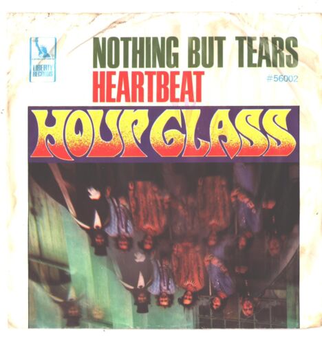 HOUR GLASS-EARLY ALLMAN BROS.--PICTURE SLEEVE + 45--(NOTHING BUT TEARS)--PS--PIC - Afbeelding 1 van 4