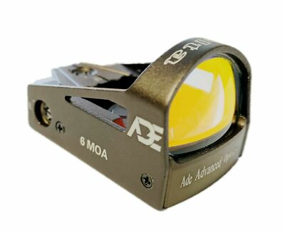 Premium FDE Delta Red Dot Mini Reflex Sight for Handguns Docter Footprint
