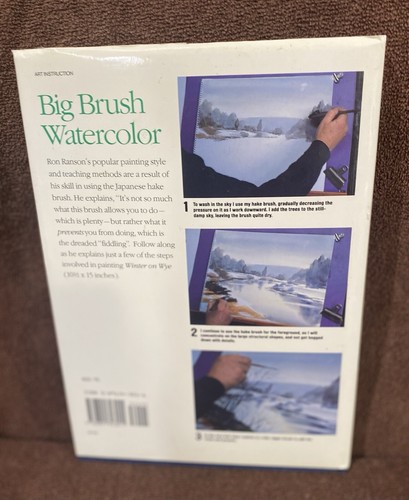 Gebrauchte Vintage Erstausgabe großer Pinsel Aquarell 1989 - Bild 3 von 5