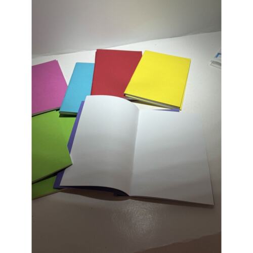 5x7 Multicolored Sketch Notebooks Pack of 12 - Picture 3 of 6