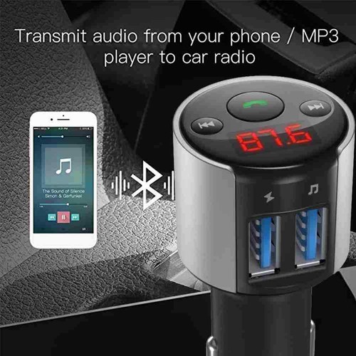 Wireless Bluetooth Car FM Transmitter MP3 Player Radio USB Adapter Lot U9 - Picture 2 of 11