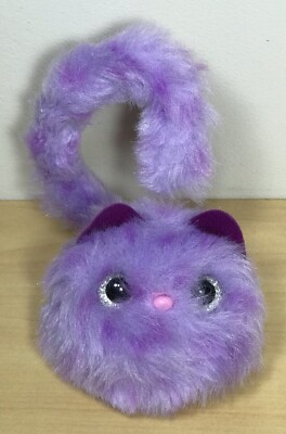 Pomsies Pom Pom Pet Speckles Plush Interactive Toy Purple Battery  Included