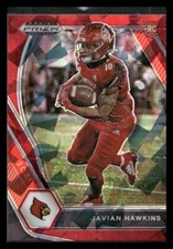 2021 Prizm Draft Picks #119 Javian Hawkins RED ICE Rookie Louisville