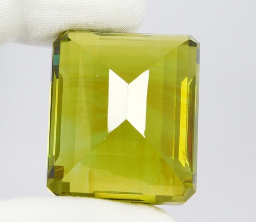 Certified Natural Huge Bi-Color Tourmaline 194.40 Ct Emerald Cut Loose Gemstone - Picture 7 of 7