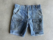 Vintage Levi  s Orange Tab 6-Pocket Weathered Cutoff Jean Shorts Jorts Size 31