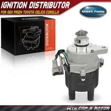 Ignition Distributor w/Cap & Rotor for Geo Prizm 1995-1997 Toyota Celica Corolla