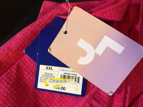 JoyLab Pink Women's Textured Flare Leggings XXL High Rise Extra Long NWT - Picture 10 of 17
