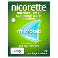 Nicorette Microtab 100 2mg