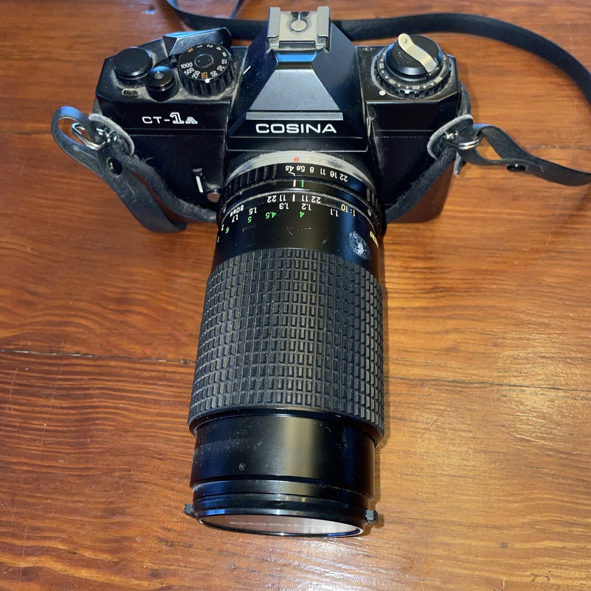 Cosina CT-1A 35mm Film Camera with Cosina Lens Sold For Parts Only