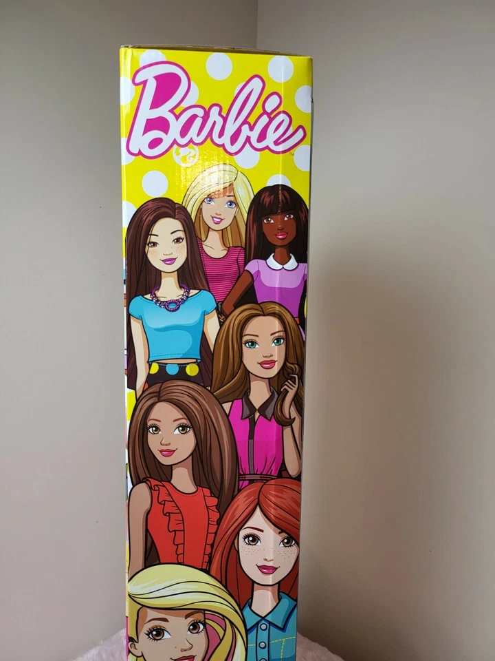 Кукла Barbie 28 дюймов Just Play Best Fashion Friend — светлые волосы No83899 никогда не доставалась из коробки - Изображение 4 из 4