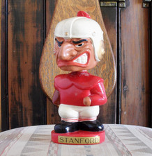orig./Beyond Rare!! 1961-68 Stanford Indians **MASCOT HEAD** Vintage Bobble Head