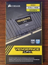 Corsair Vengeance LPX 16GB 2x8GB DDR4-3200MHz RAM Desktop Memory - Black