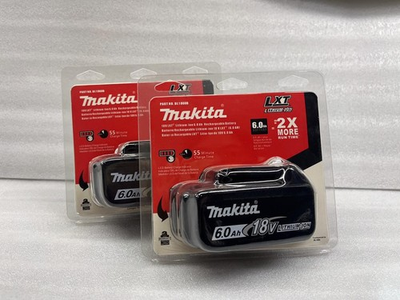 #ad 2 x Makita BL1860B 2 18V LXT Lithium Ion 6.0 Ah Battery New USA SHIP $94.99