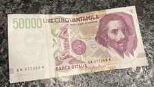 Italy 50000 Lire 1992