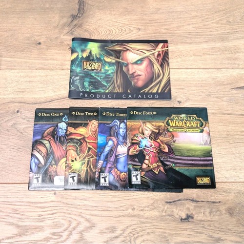World of Warcraft WoW PC Juego Lote Original Burning Crusade Cataclysm - Imagen 6 de 8