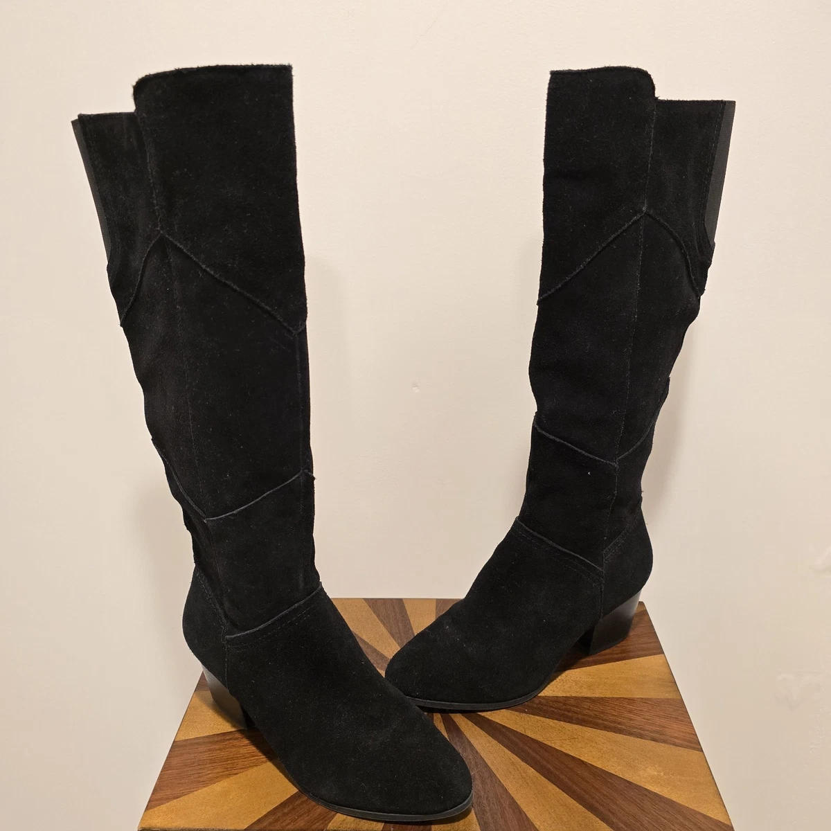 Crown Vintage Mid (2-2.9 in) Heel Height Knee High Boots for 