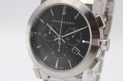 Burberry The City BU9351 Chronograph Men's Wristwatch - SIlver for