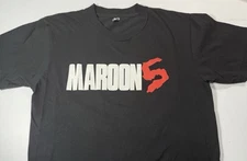 Maroon Five Red Pill Blues Tour Concert T-Shirt Los Angeles Apparel Medium
