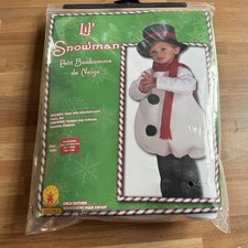 Snowman costume size 2/4 nwt