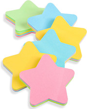 Sticky Notes 2.75 in X 2.75 in 600 Sheets Sticky Memo Star Shaped - Self Stick C