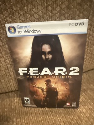 F.E.A.R. 2: Project Origin PC DVD For Windows W/ Slip Cover Brand New Sealed
