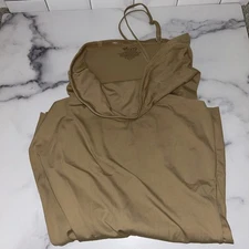 Love Your Assets by Sara Blakely Spanx Women's Large Tan Shape-wear Slip Dress