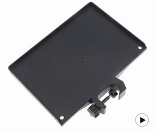 Microphone Stand Tray Clamp On Firm Rack Tray 4.5 Pound Weight Limit 7.9"  5.5"