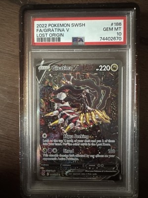 PSA 10 Giratina V From Lost Origin Alt Art Pokemon Card | eBay