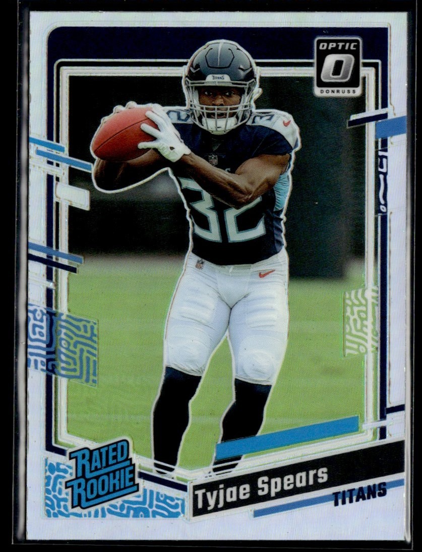 2023 Donruss Optic Holo Tyjae Spears RC Tennessee Titans #297