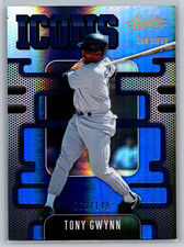 Tony Gwynn 2021 Panini Absolute Icons Spectrum Blue /149 I-12 San Diego Padres