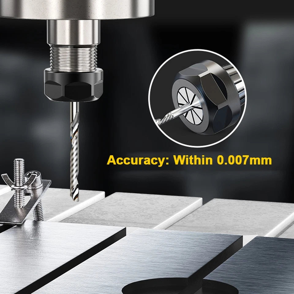 Spring Collets CNC Milling Lathe Engraving Machine Clamp Holder Lathe Tool ER20 - Image 4 of 4