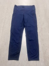 J.Jill Fit Performance 7/8 Leggings Womens S Blue Stretch High Rise Athleisure
