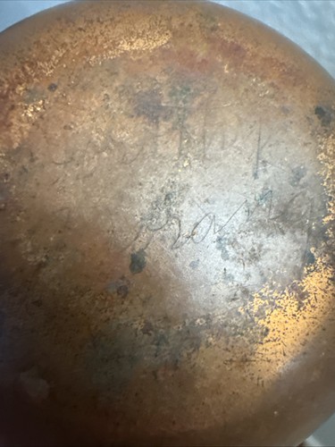 Dorothy Morang Small Enamel Copper Bowl Mid Century - Picture 10 of 12