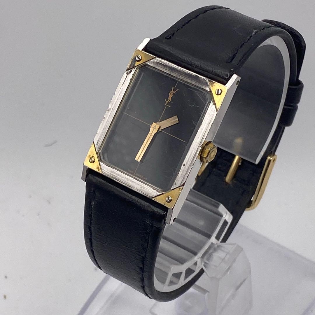 Yves Saint Laurent YSL Square Combi Color Watch #1 Japan